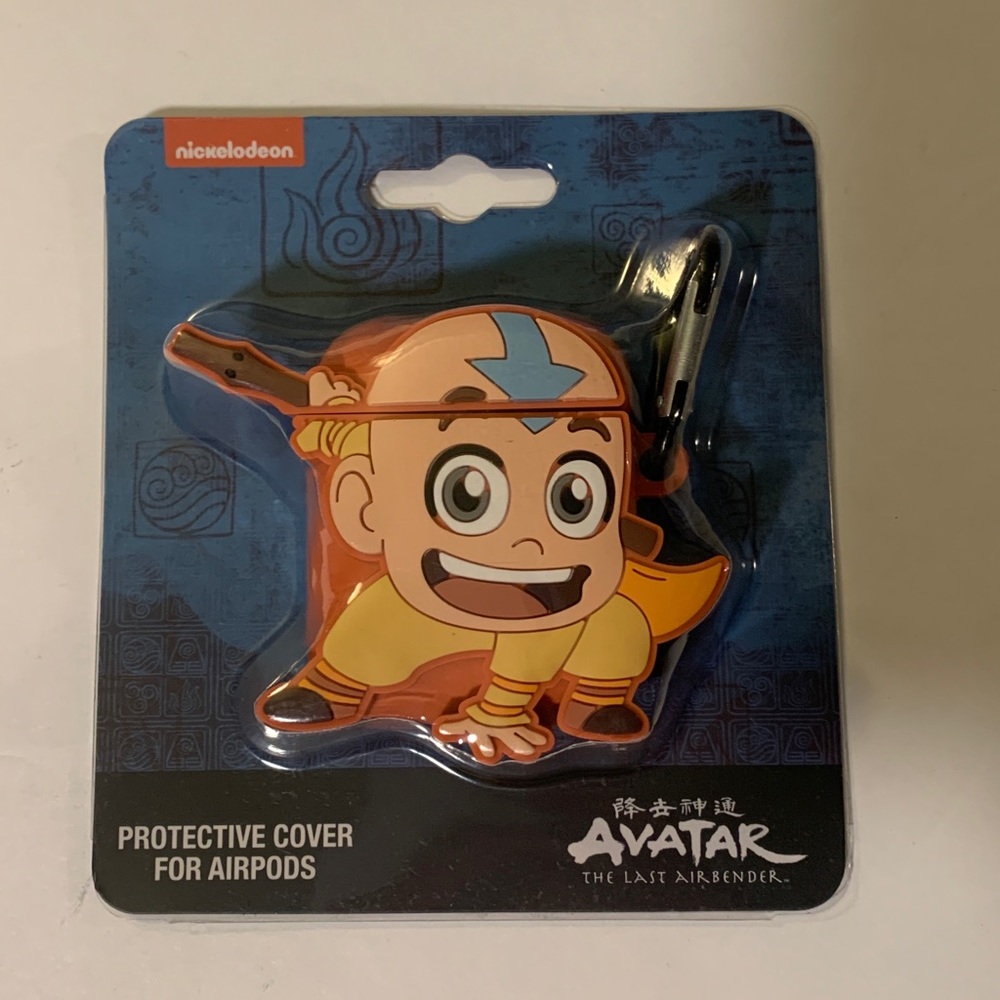 Nickelodeon Aang Avatar The Last Airbender Earbud Case Cover New